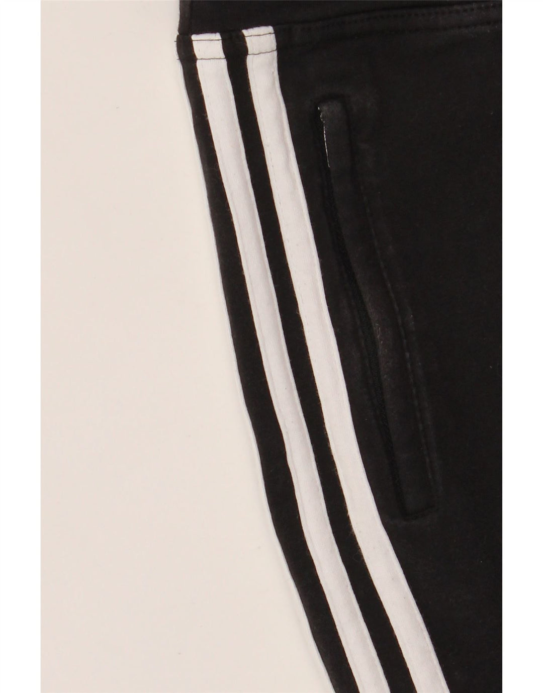 Damskie spodnie dresowe ADIDAS Capri Joggers UK 16, duże, czarne, bawełniane
