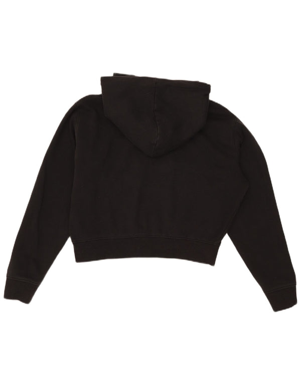 Damska bluza z kapturem Tommy Hilfiger Crop Graphic UK 10 Small Black