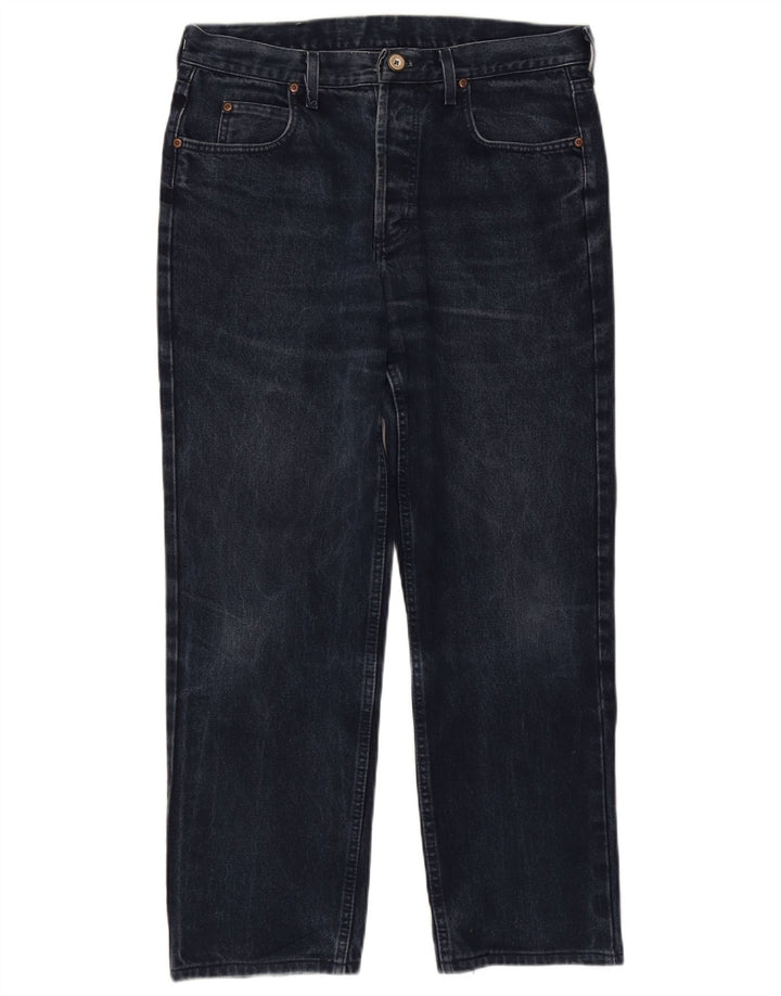 Męskie jeansy Lee Chicago Straight W34 L28 Granatowe, bawełniane