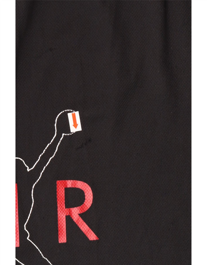 Chłopięce spodenki sportowe Jordan z grafiką 13-14 lat XL, czarny poliester