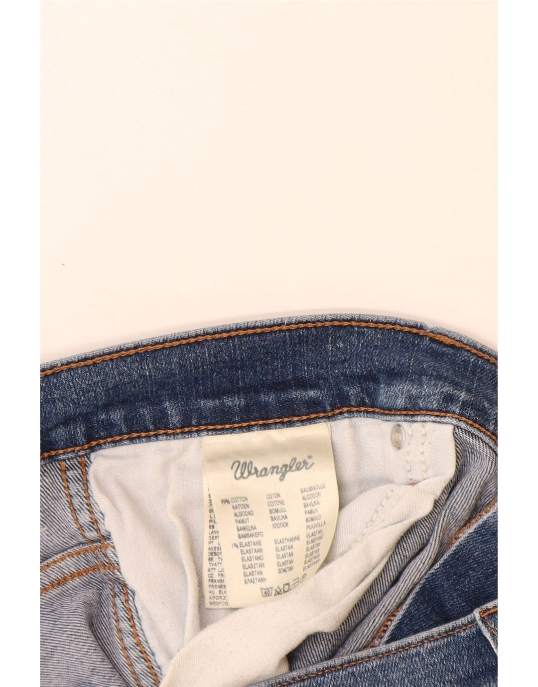 Damskie jeansy WRANGLER Crank Straight W36 L32 Niebieskie, bawełniane