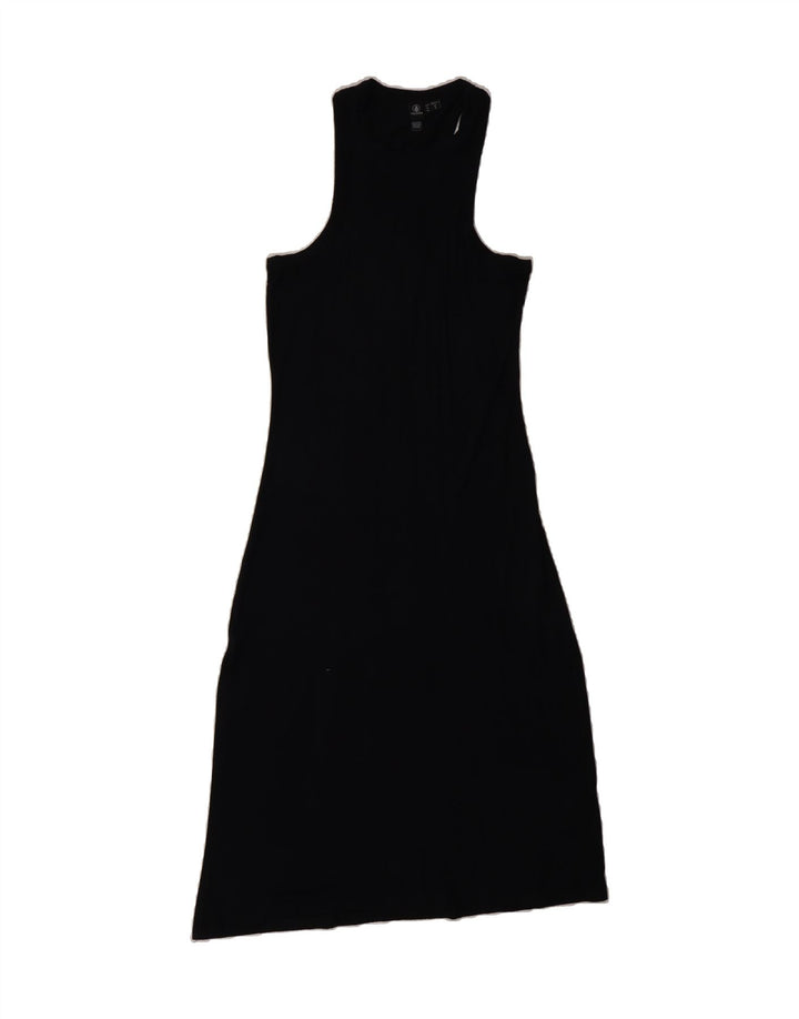 VOLCOM Womens Sleeveless Maxi Dress US 0/2 XS Black Modal Vintage Volcom and Second-Hand Volcom from Messina Hembry 