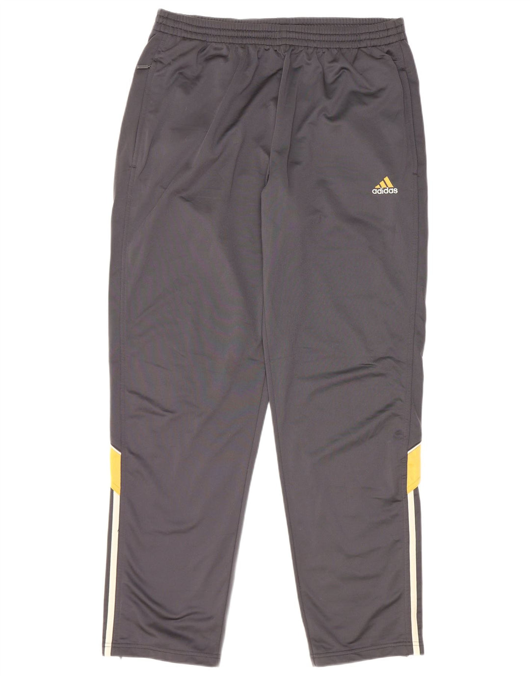 Damskie spodnie dresowe Adidas UK 46/48 XL Szary poliester
