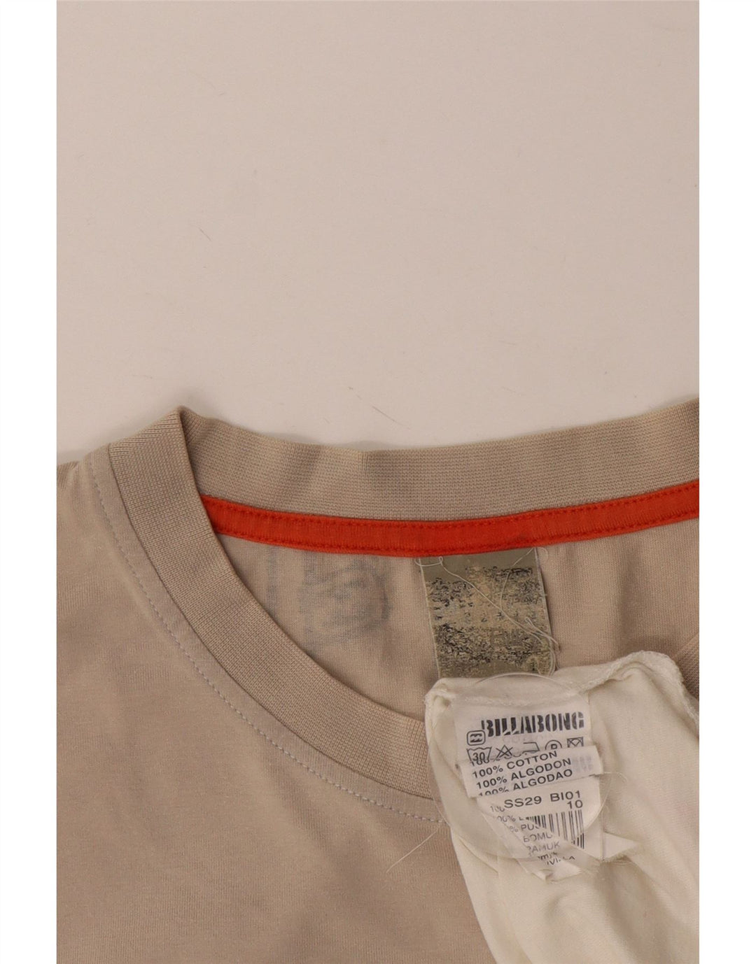 Męska koszulka z grafiką BILLABONG, góra XL, biała, bawełniana w bloki kolorów