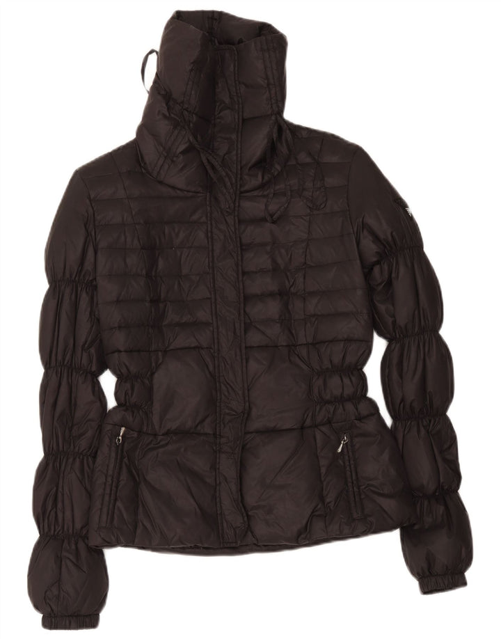 Damska kurtka wyściełana Guess UK 14, średni czarny nylon