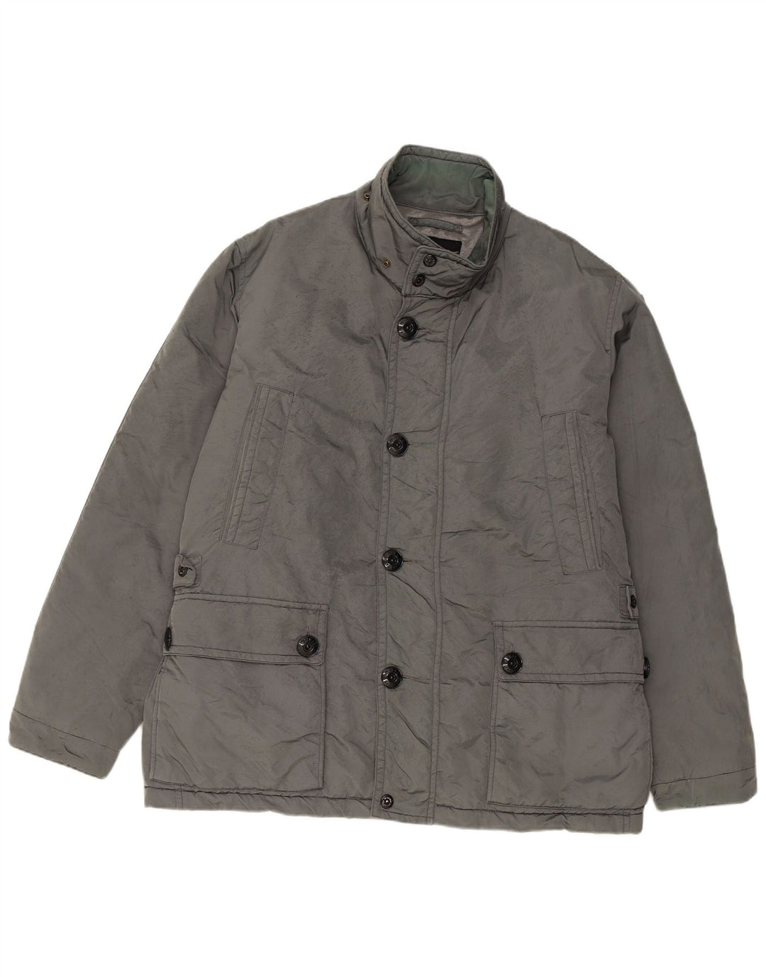Męska ocieplana kurtka Marina Yachting IT 56 3XL Szary nylon