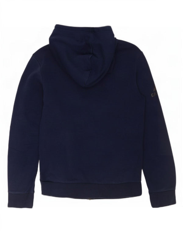 Damski sweter Adidas z grafiką i zamkiem błyskawicznym UK 14, średni granatowy
