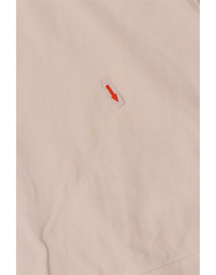 Top damski Calvin Klein Jeans z długim rękawem, UK 10, mały, biały