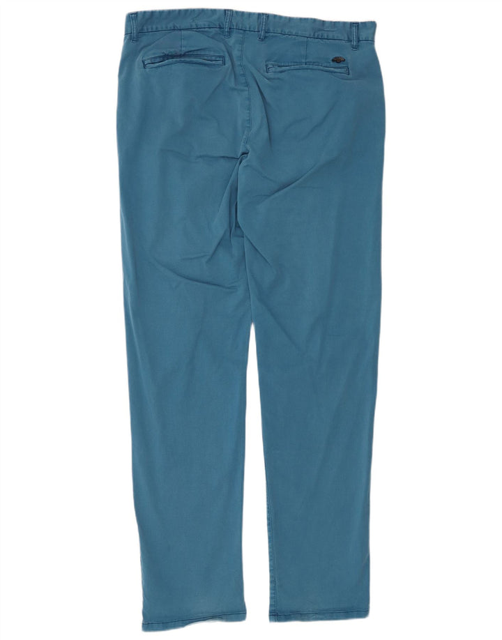 ARMANI EXCHANGE Męskie spodnie typu slim chino W34 L32 Niebieska bawełna