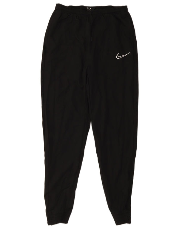 Męskie spodnie dresowe Nike Dri Fit, duże, czarne, poliestrowe