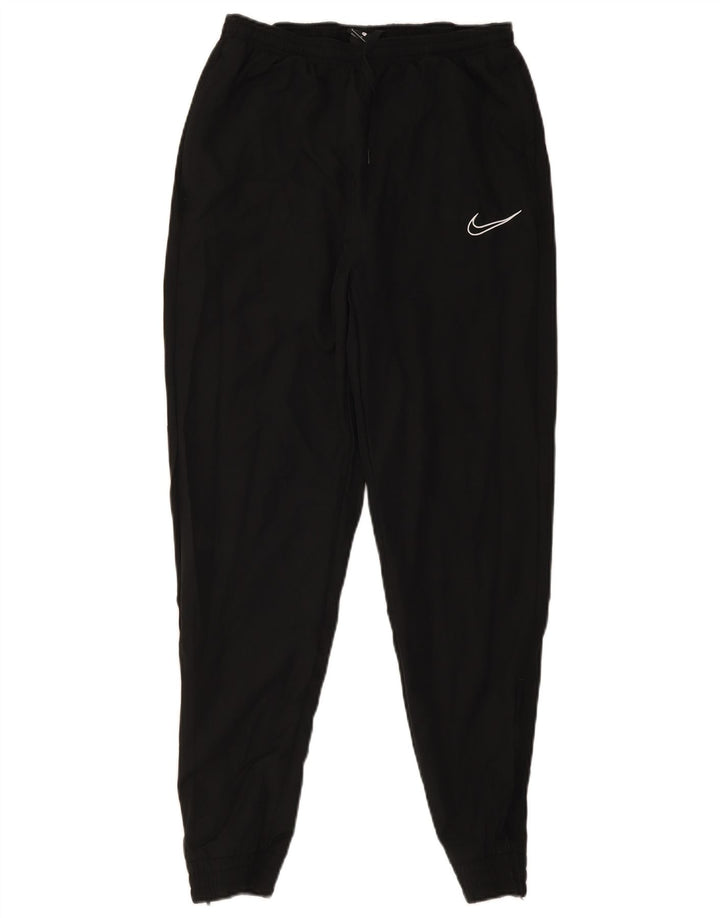 Męskie spodnie dresowe Nike Dri Fit, duże, czarne, poliestrowe