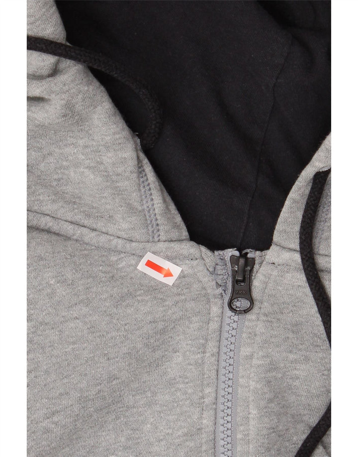 UNDER ARMOUR Mens Zip Hoodie Sweater Small Grey Vintage Under Armour and Second-Hand Under Armour from Messina Hembry 