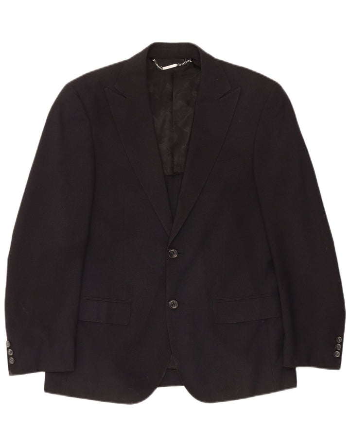 Męska marynarka Guess By Marciano IT 48 w kolorze średniego granatu w prążki