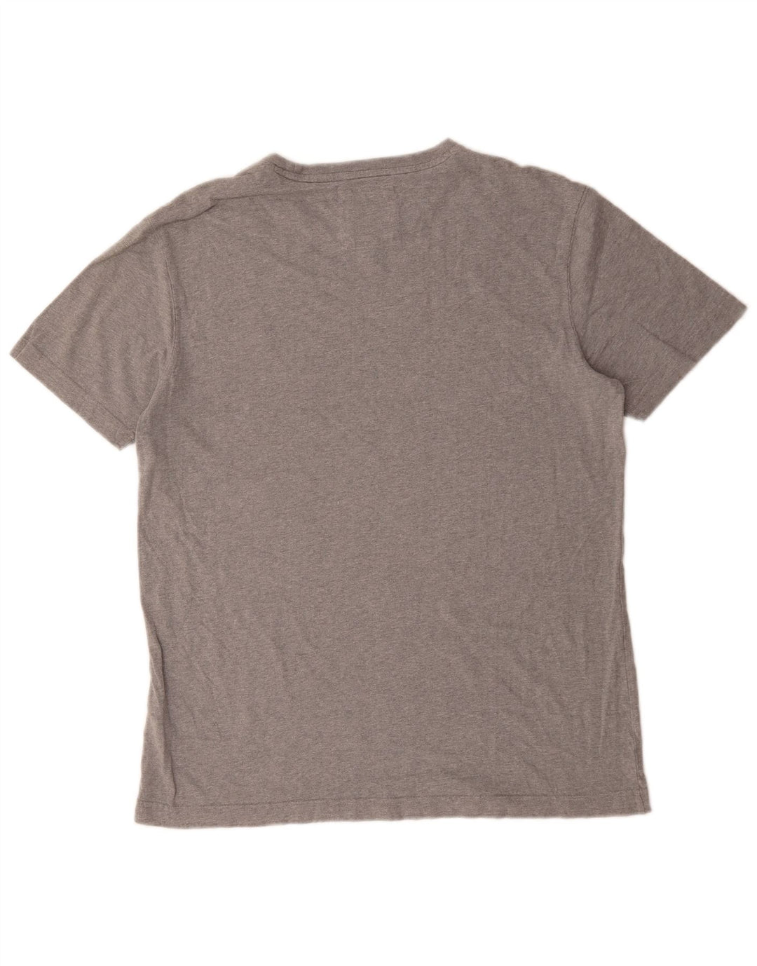 Crew Clothing Męski T-shirt Top Średniej Szarej Bawełny