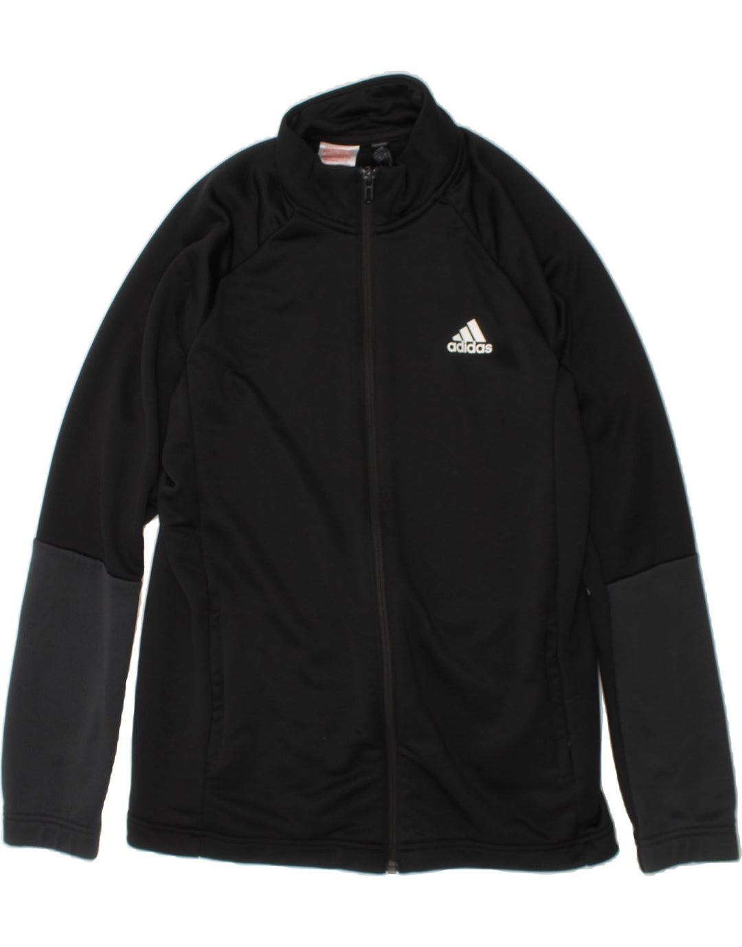 ADIDAS Boys Aeroready Tracksuit Top Jacket 13-14 Years Black Polyester Vintage Adidas and Second-Hand Adidas from Messina Hembry 