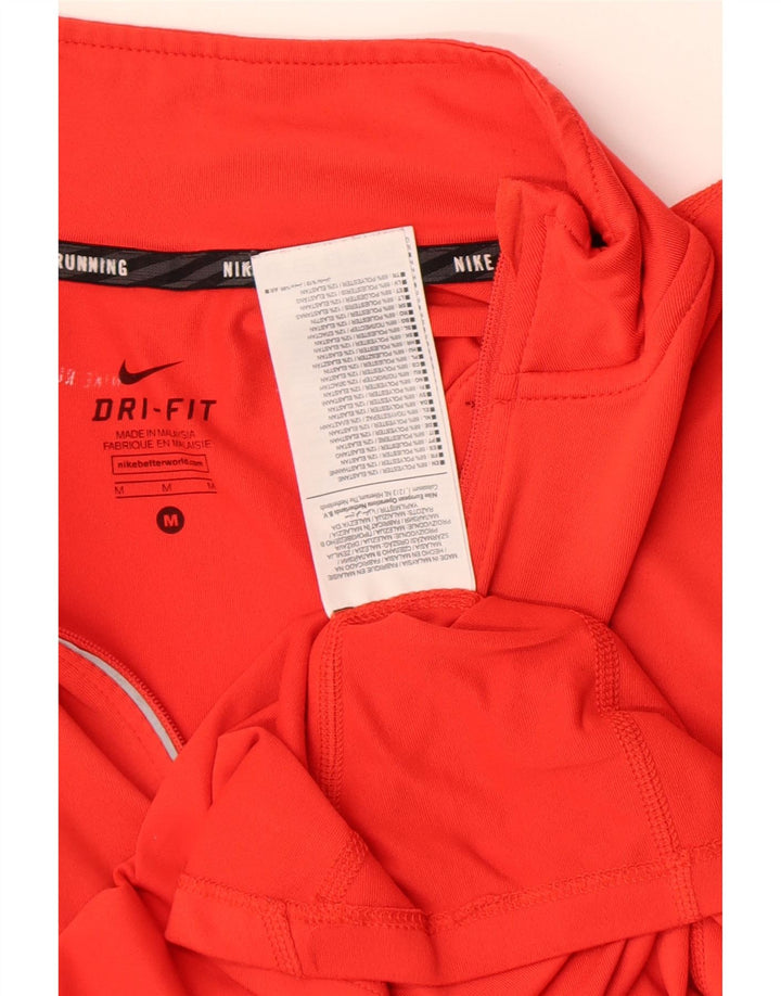 Damski dres Nike z zamkiem błyskawicznym, UK 14, średni czerwony poliester