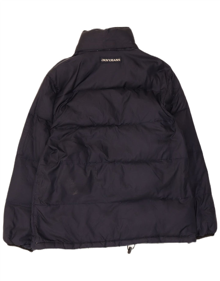 Damska kurtka oversize Dkny z wyściółką UK 10, mała, granatowa, nylonowa