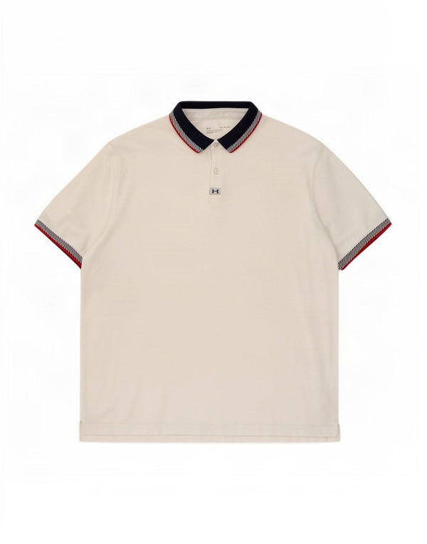 Męska koszulka polo do rugby Under Armour XL w kolorze białym