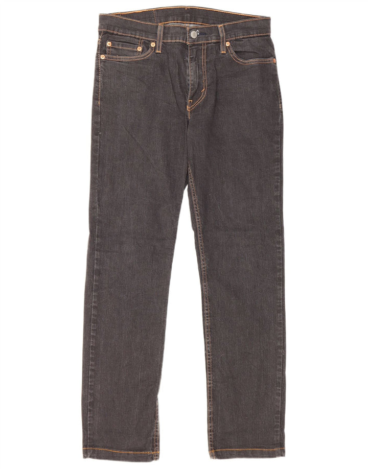 Męskie jeansy Levi's 511 Slim W30 L29 Czarna bawełna