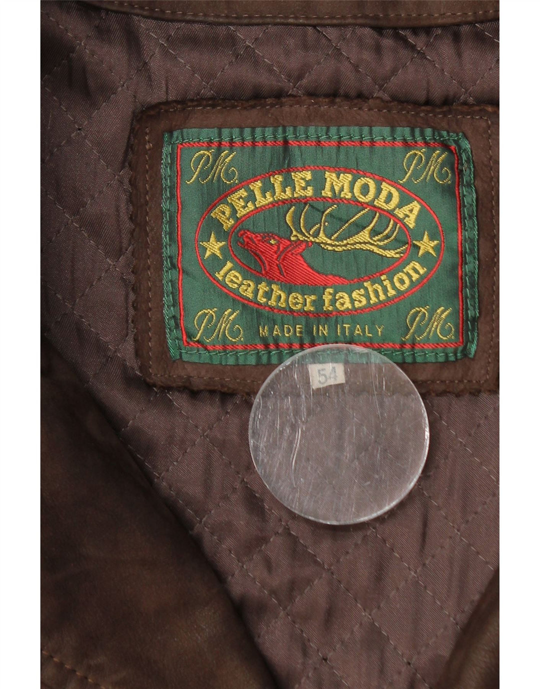 Pelle Moda Męska kurtka skórzana IT 54 2XL Brązowa skóra