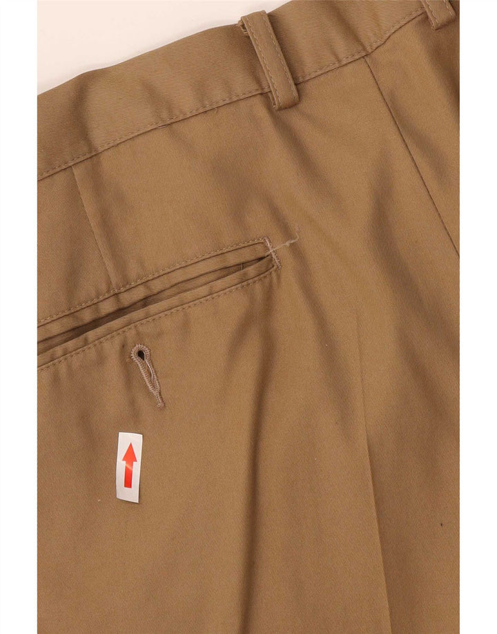 Męskie spodnie Chino Marks & Spencer W38 L31 Beżowa bawełna