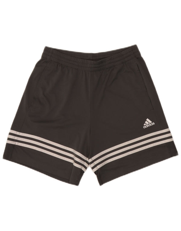 Męskie spodenki sportowe Adidas, małe, czarne, poliestrowe