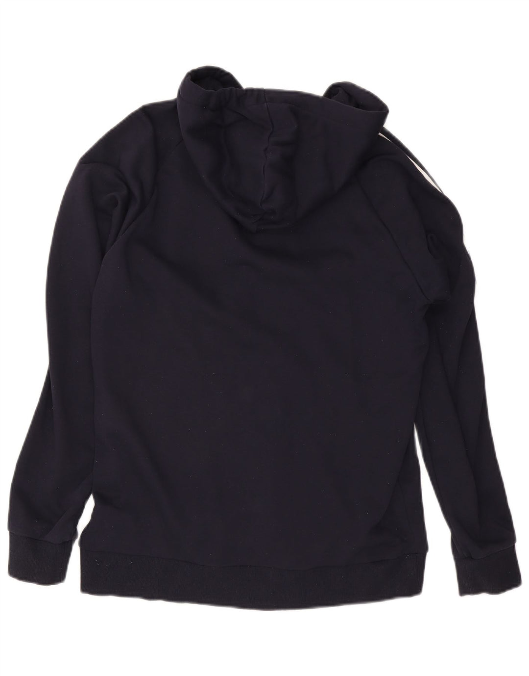 Męski sweter z kapturem i zamkiem ADIDAS, duży, granatowy, bawełniany