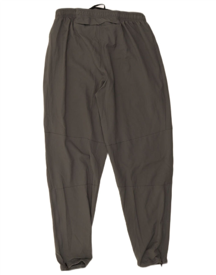 Męskie spodnie dresowe Nike Dri Fit, średnioszare, poliestrowe