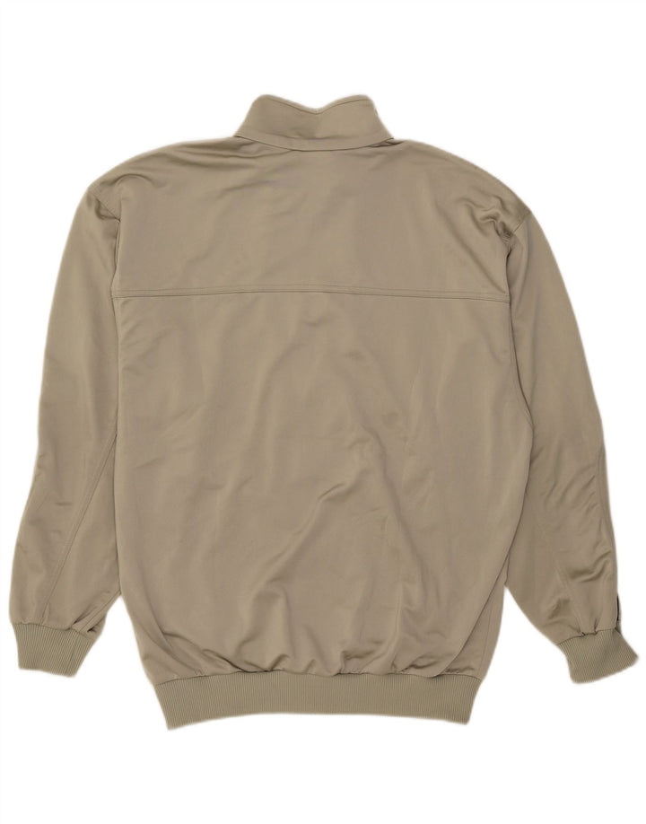Męska kurtka dresowa Adidas UK 38/40 Medium Khaki Poliester