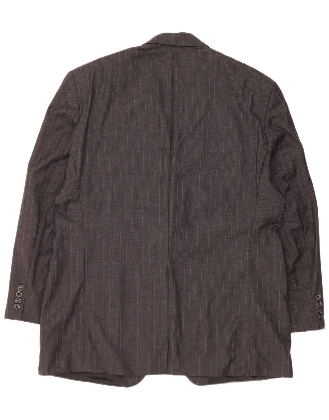 Ralph Lauren Męska marynarka zapinana na 2 guziki UK 44 XL Szara wełna w prążki