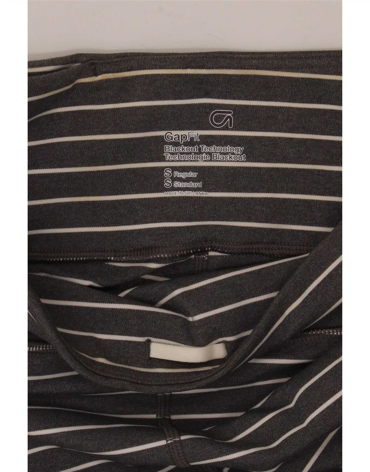 Legginsy damskie Gap UK 10 w małe szare prążki