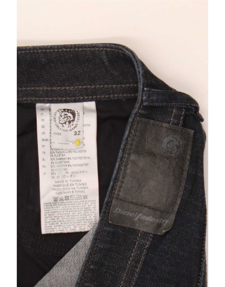 Diesel Damskie Slim Jeansy W32 L32 Granatowe Bawełniane