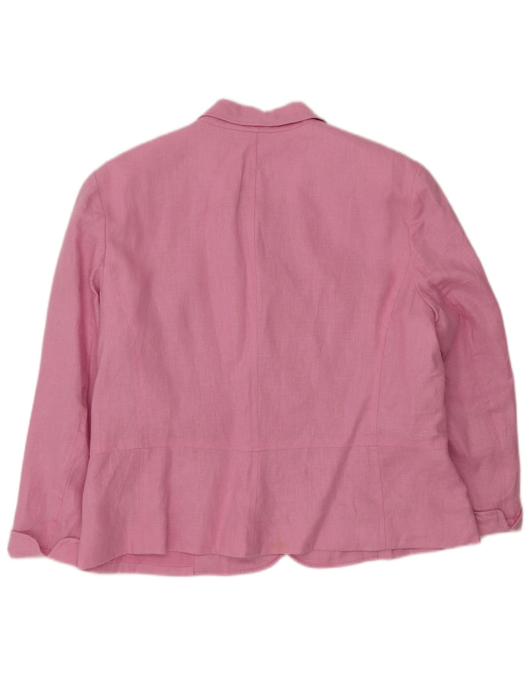 Damska marynarka Chaps z 4 guzikami i 3/4 rękawami, UK 18 XL, różowa pościel