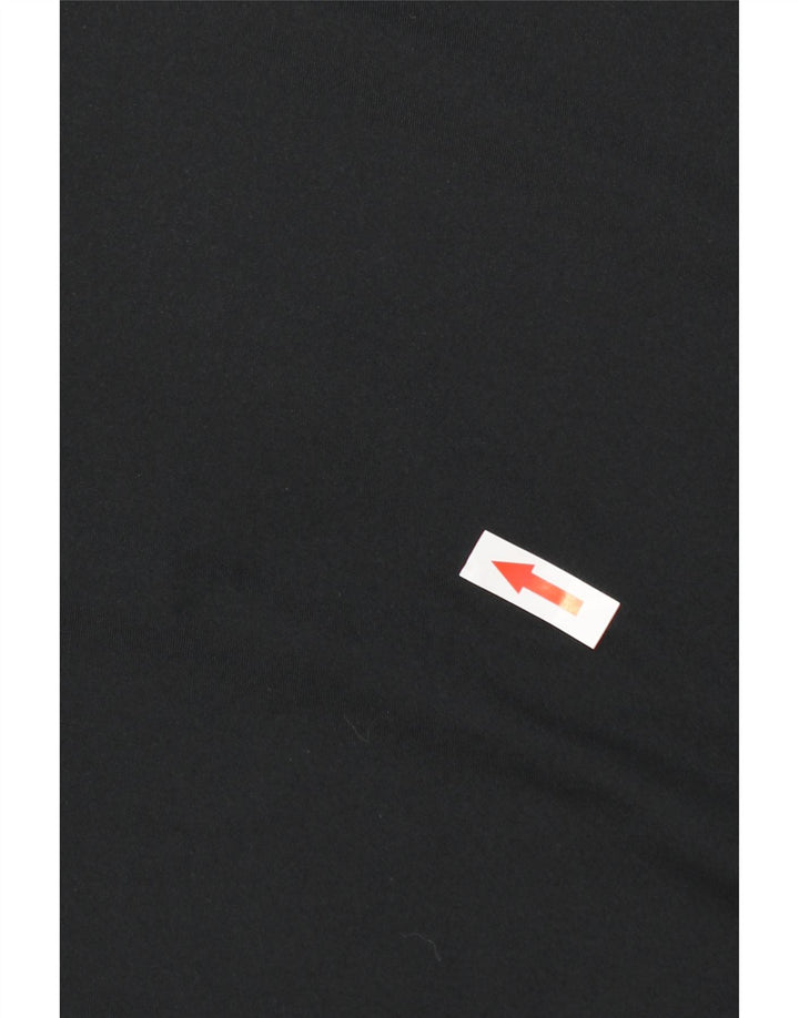 Męski T-shirt Nike Dri Fit Top XL, czarny poliester