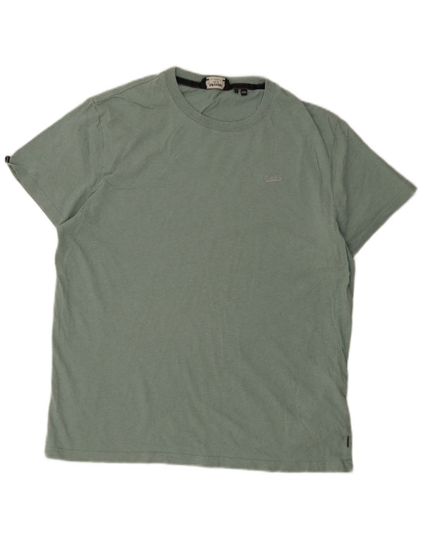 T-shirt męski Superdry 2XL, zielony, bawełniany