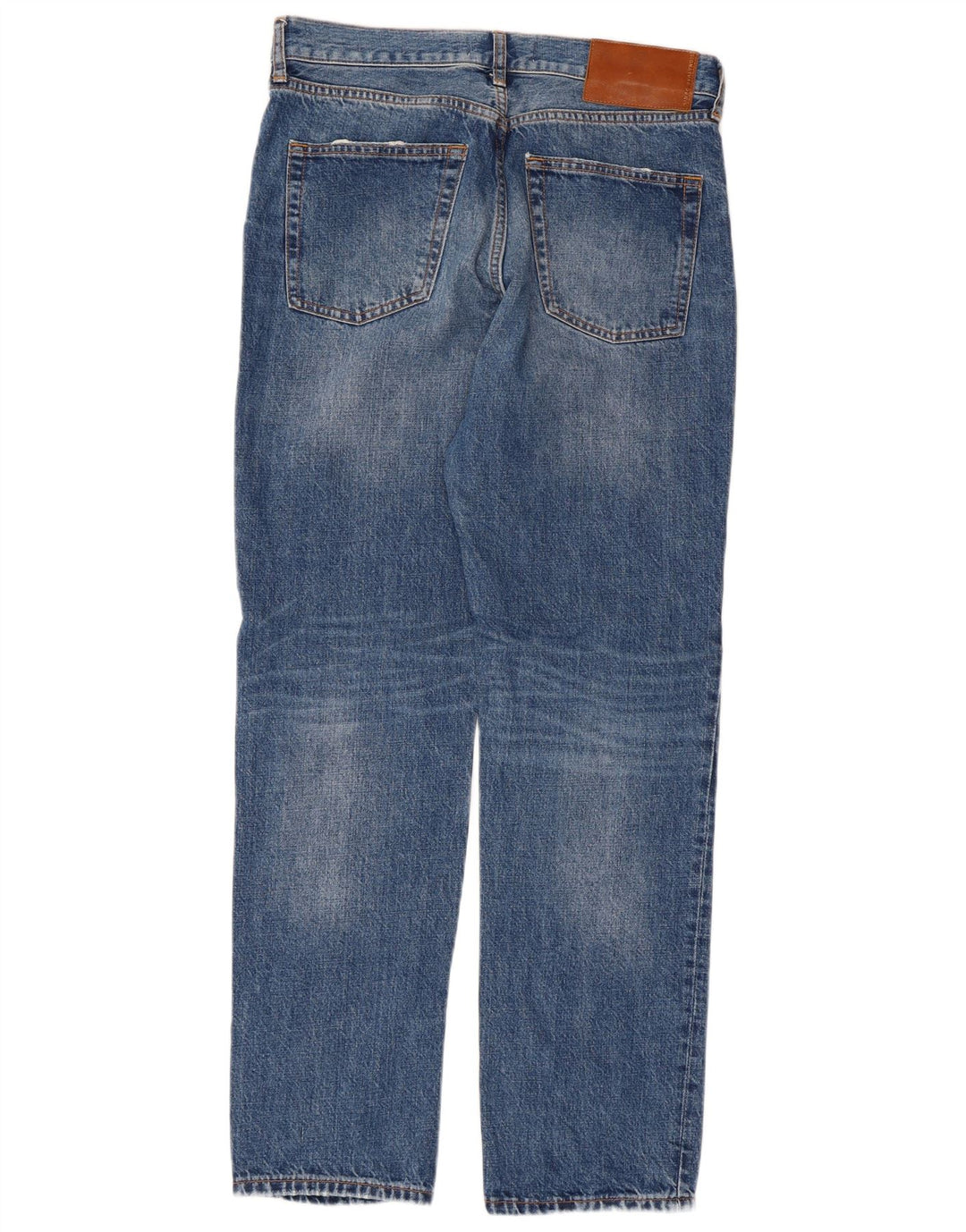 Damskie proste dżinsy Zara EU 40 Medium W30 L30 Niebieskie bawełniane