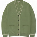 Marks & Spencer Męski sweter rozpinany 2XL Zielony poliester
