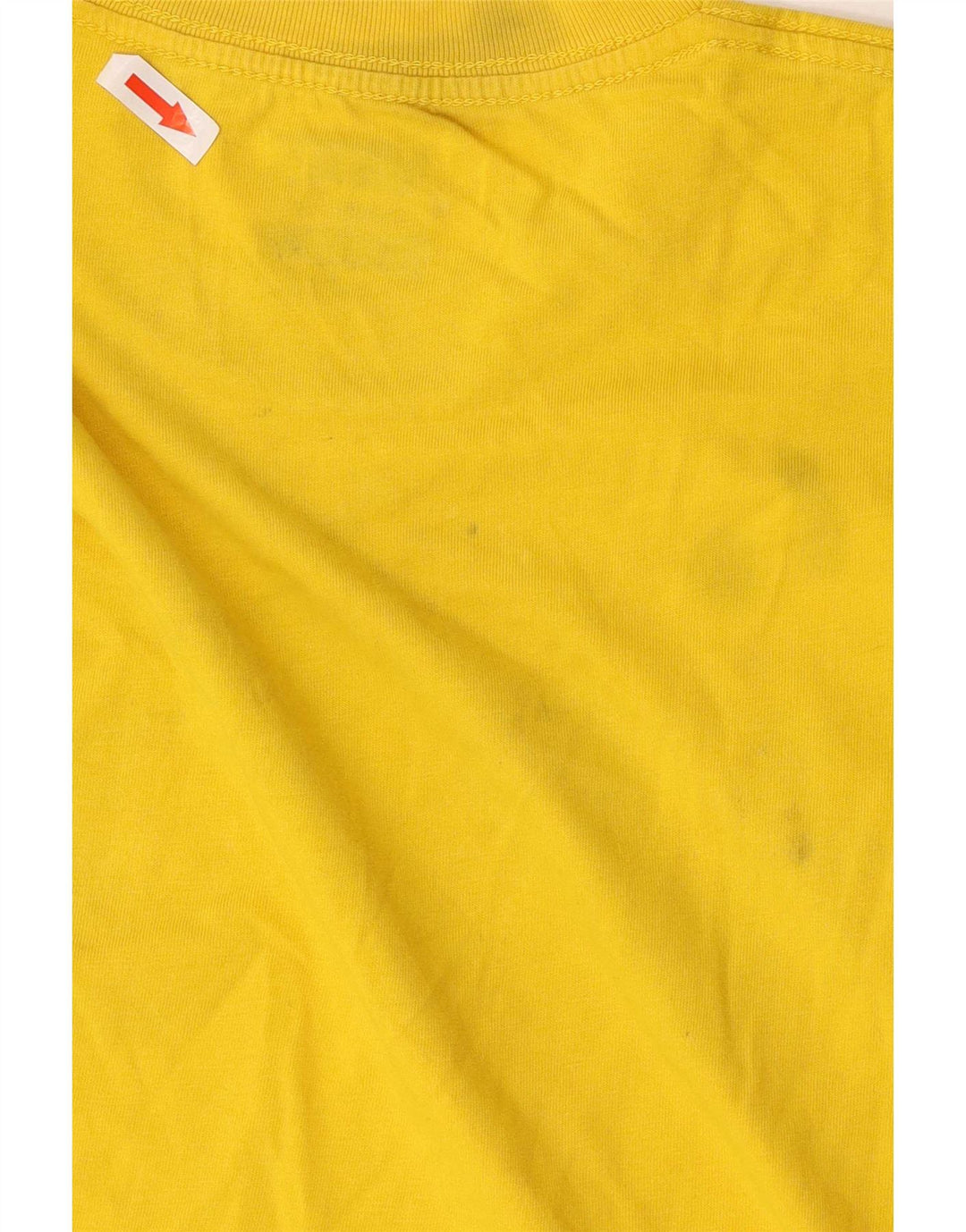 Męski T-shirt Vans o klasycznym kroju z grafiką, średni żółty, bawełniany