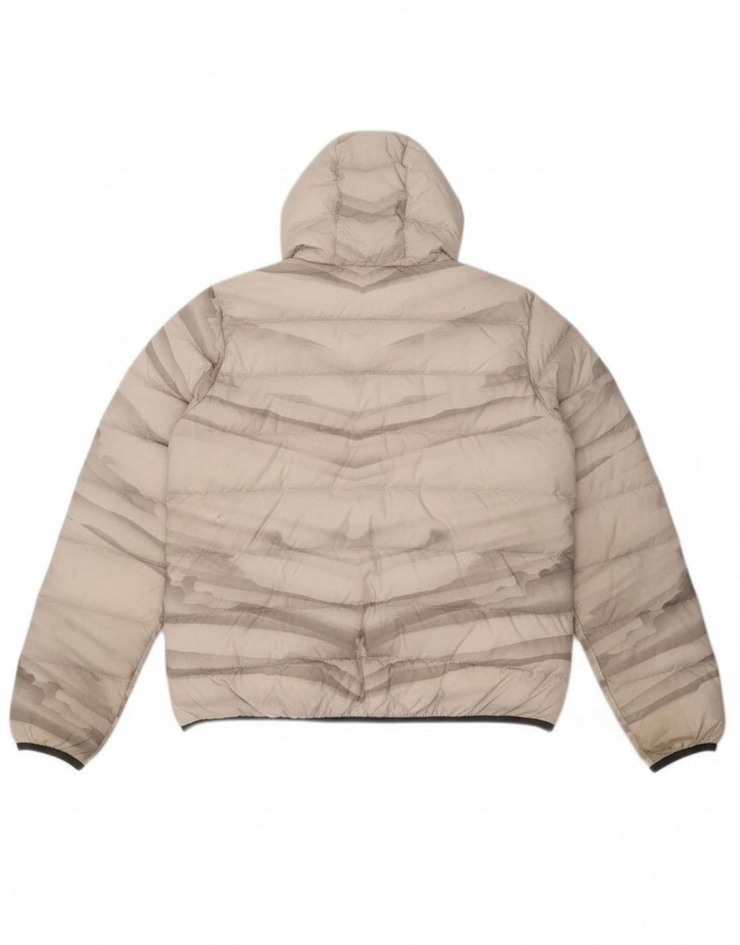 Damska ocieplana kurtka z kapturem Jack Wolfskin UK 18 XL, szary, poliestrowy krawat