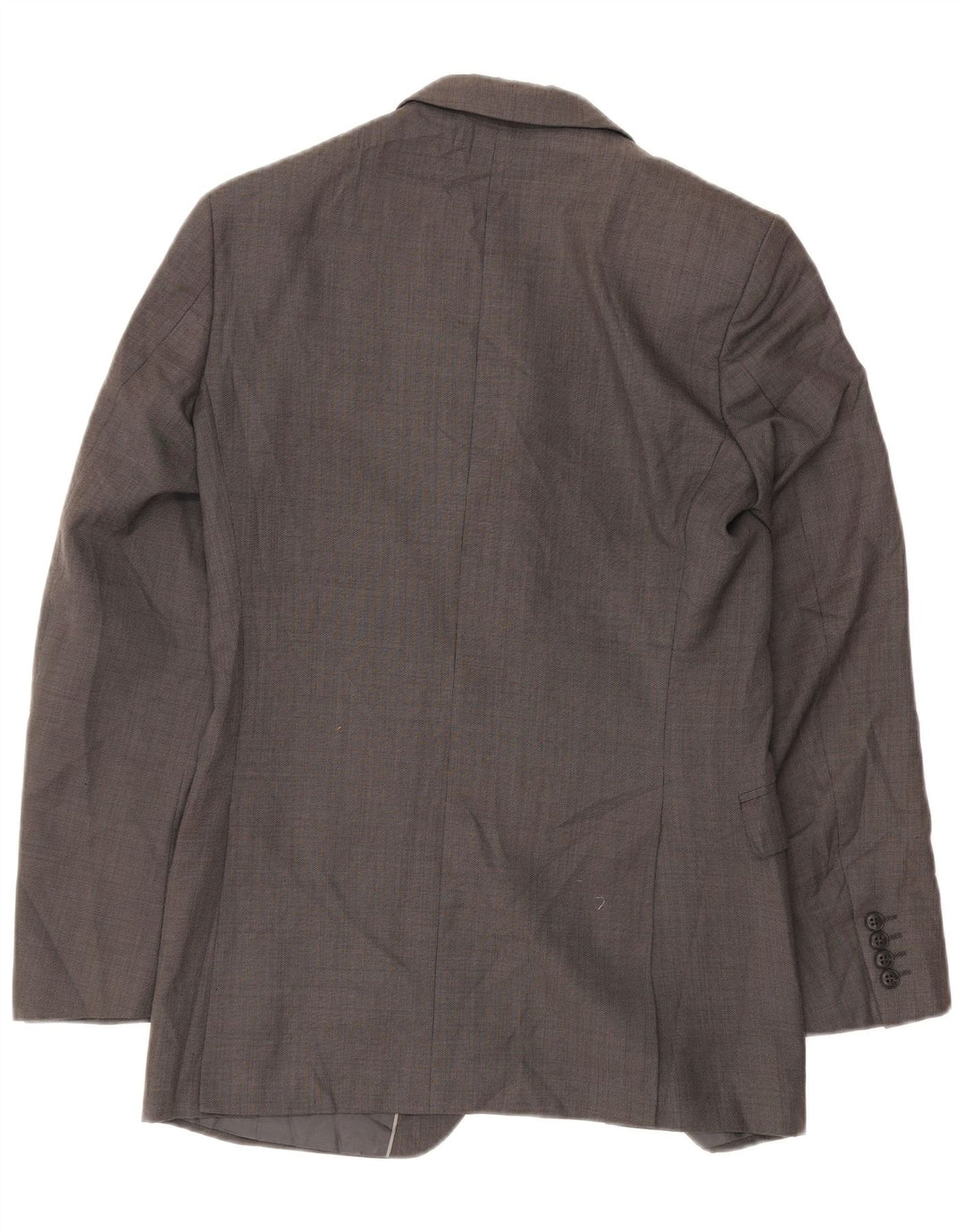 Marks & Spencer Męska marynarka zapinana na 2 guziki, UK 36, mała, szara wełna