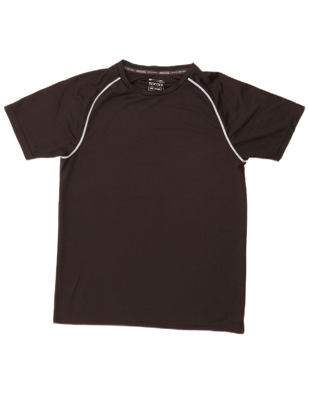 T-shirt męski Mountain Warehouse, średni czarny poliester