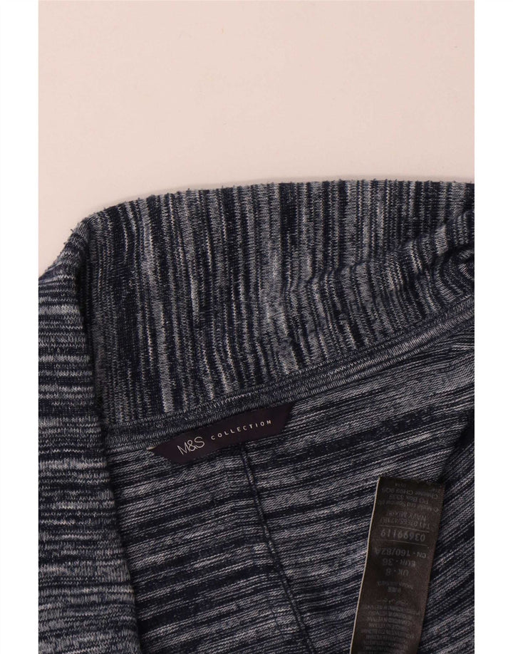 Sweter damski Marks & Spencer Longline Cardigan UK 8, mały, granatowy