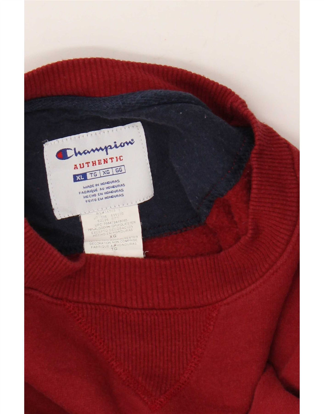 Bluza męska Champion XL, bordowa, bawełniana