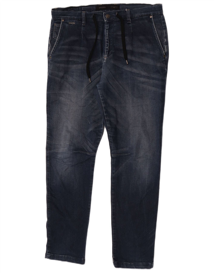 Jeansy Guess Męskie Slim W33 L32 Granatowe
