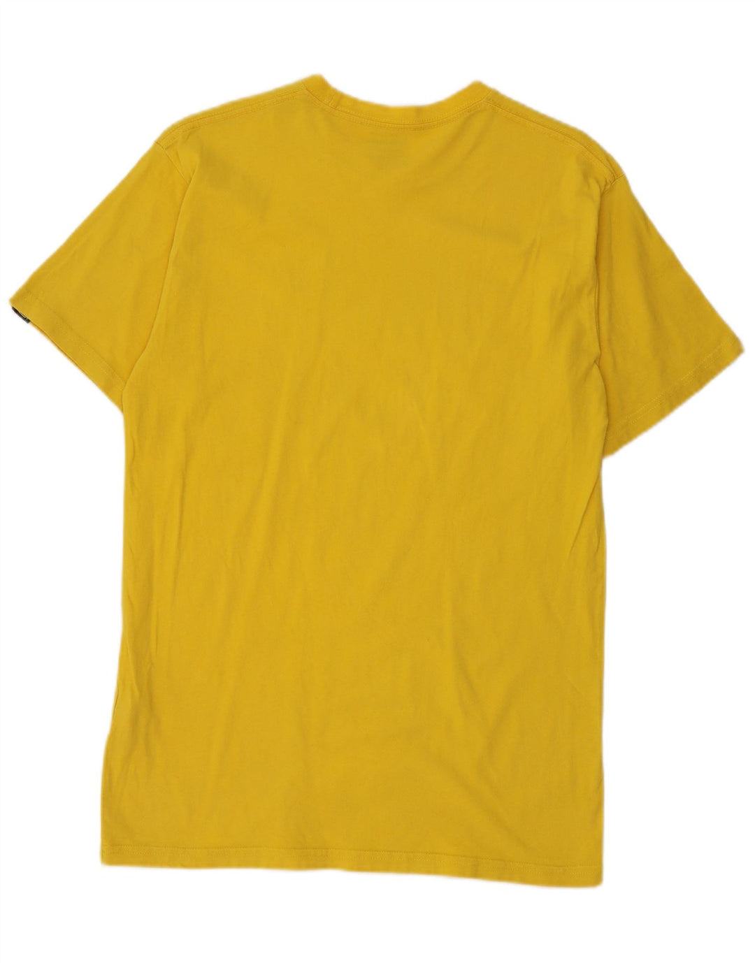 Męski T-shirt Vans o klasycznym kroju z grafiką, średni żółty, bawełniany