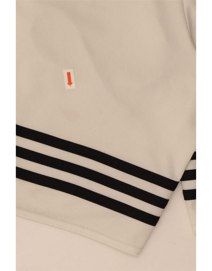 Męskie spodenki sportowe Adidas Climalite XL, biały poliester