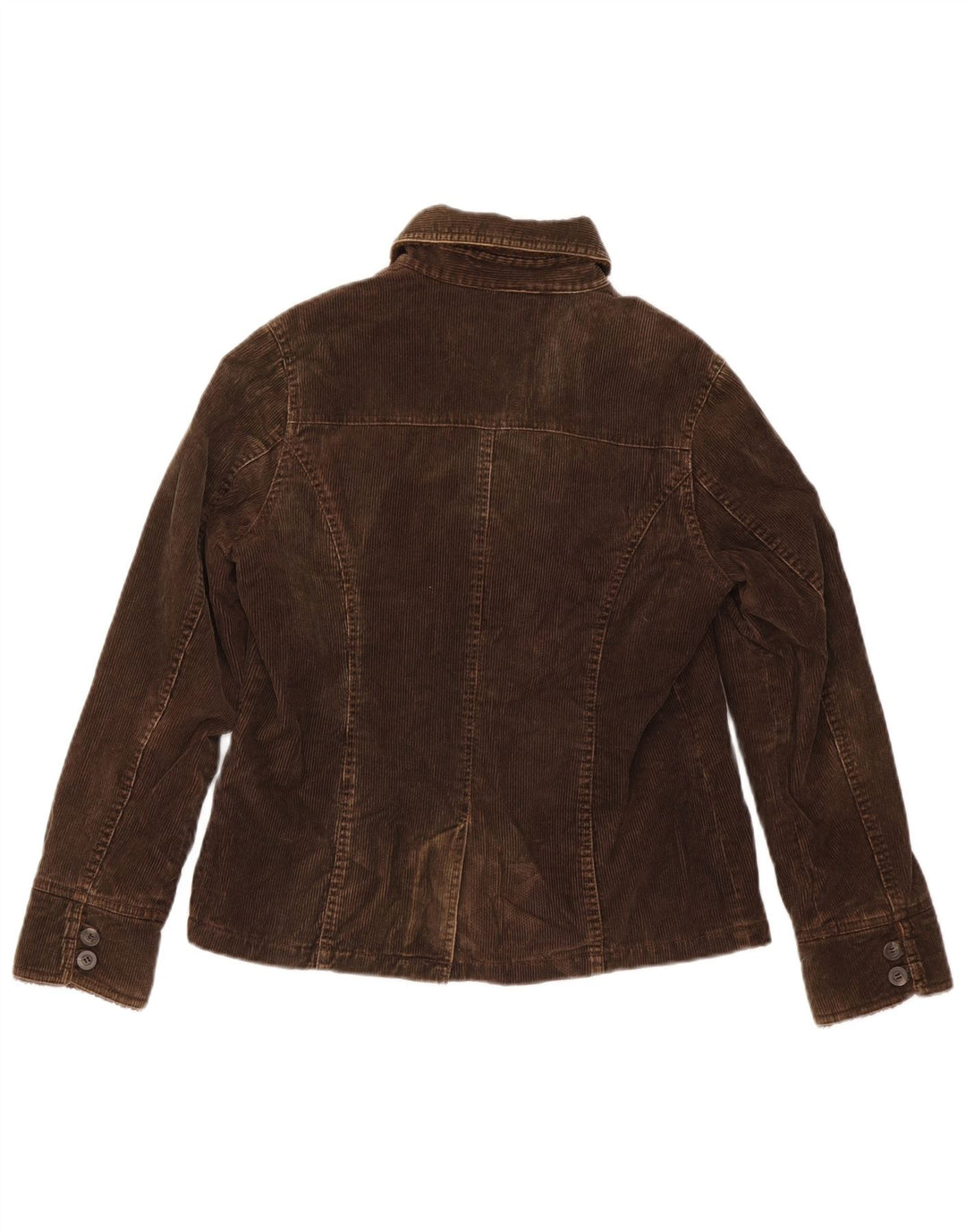 Damska kurtka sztruksowa MONSOON UK 10 Small, brązowa, bawełniana