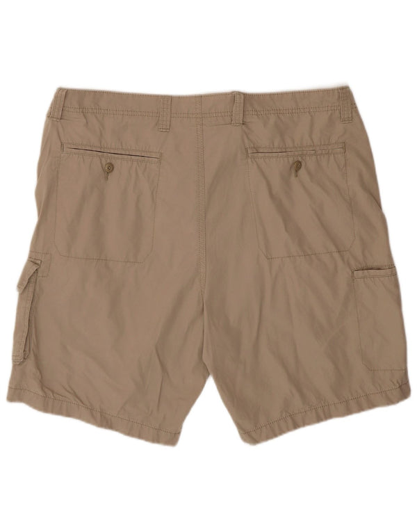 Męskie spodenki cargo Nautica W38 XL, beżowa bawełna