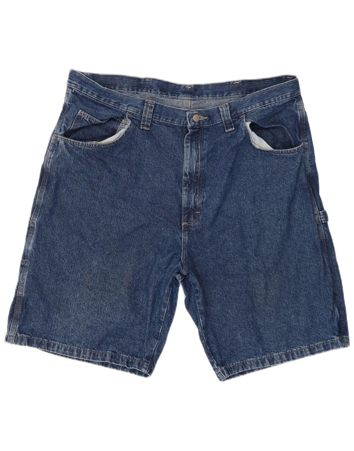 Męskie spodenki jeansowe Wrangler Cargo W38 XL, niebieskie, bawełniane