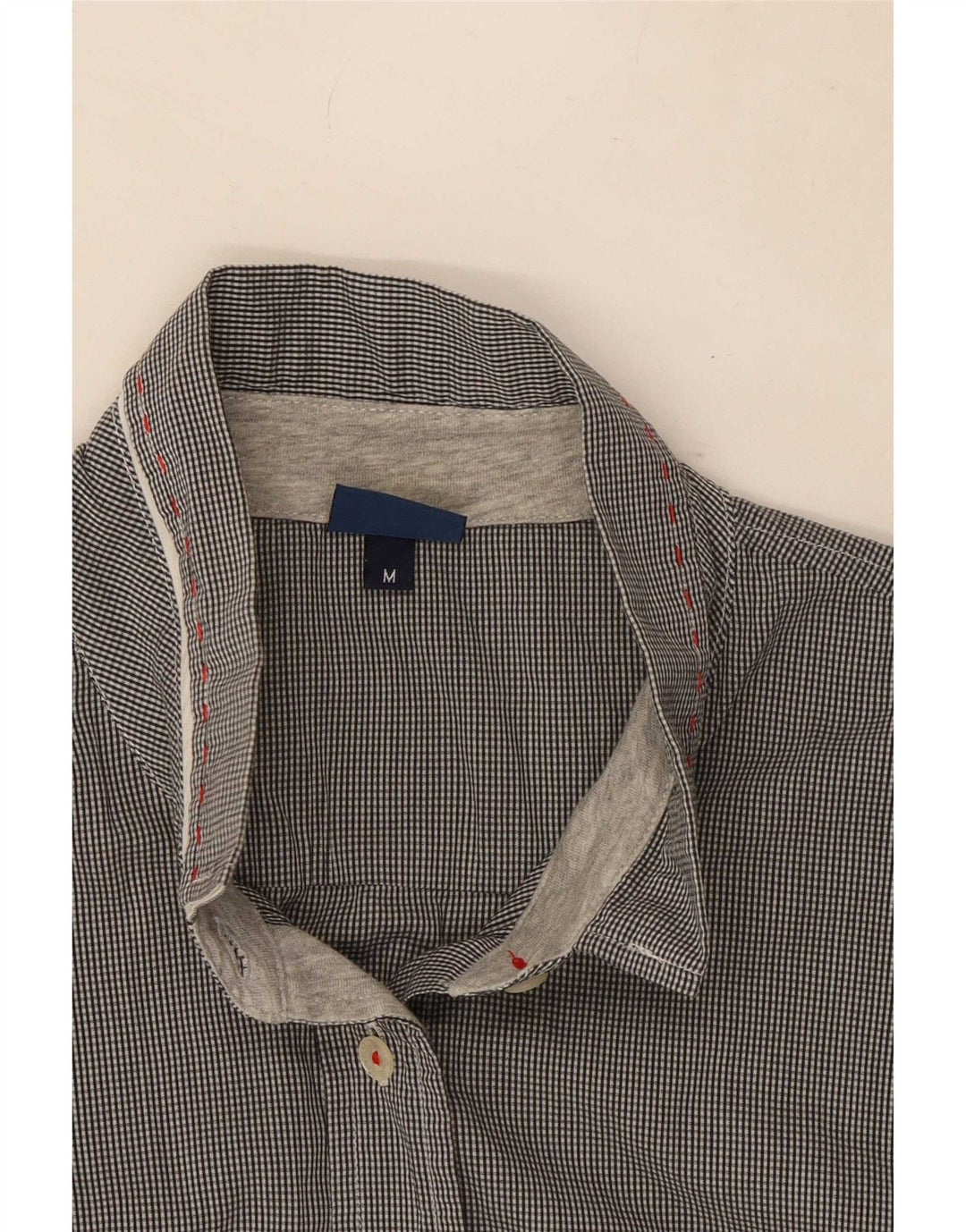 Damska koszula bez rękawów Trussardi Jeans UK 14 w średnią szarą kratkę